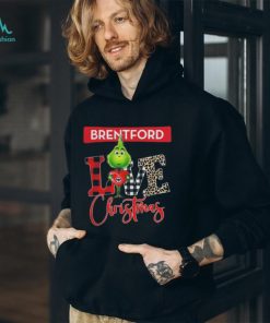 EPL Brentford Grinch Love Christmas Shirt