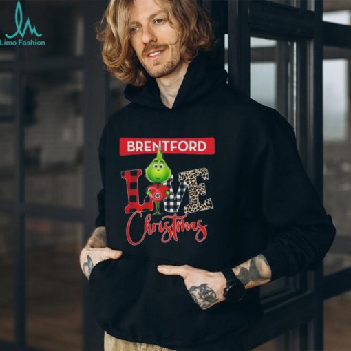 EPL Brentford Grinch Love Christmas Shirt