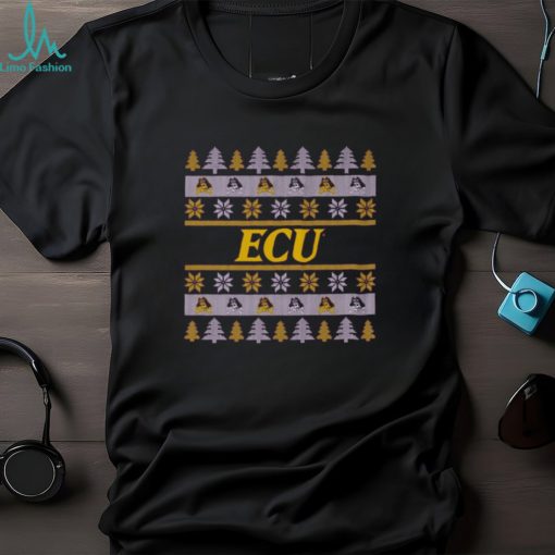 East Carolina Pirates Holiday Christmas Tree T Shirt