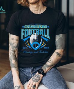 East Pinecrest Los Angeles Chargers Football Est 1960 Heritage And T Shirt