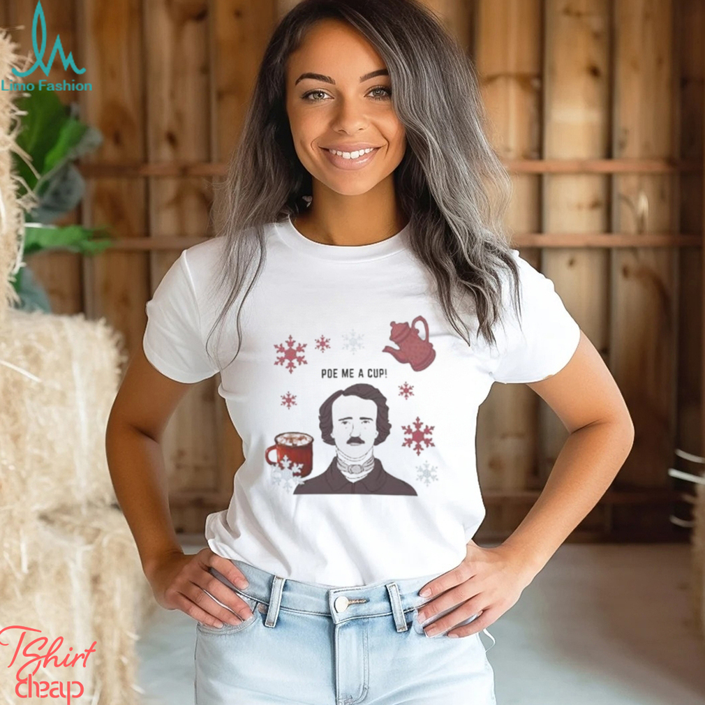 Edgar Allan Poe Holiday Winter Classic T Shirt Edgar Allan Poe Holiday Winter Classic T Shirt