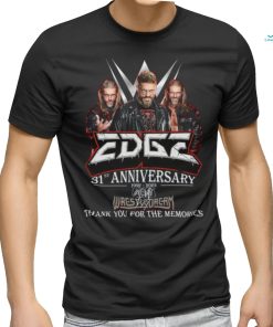 Edge 31st Anniversary 1992 – 2023 WrestleDream Thank You For The Memories T Shirt