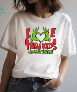 Educator Life Christmas Love Kids Shirt