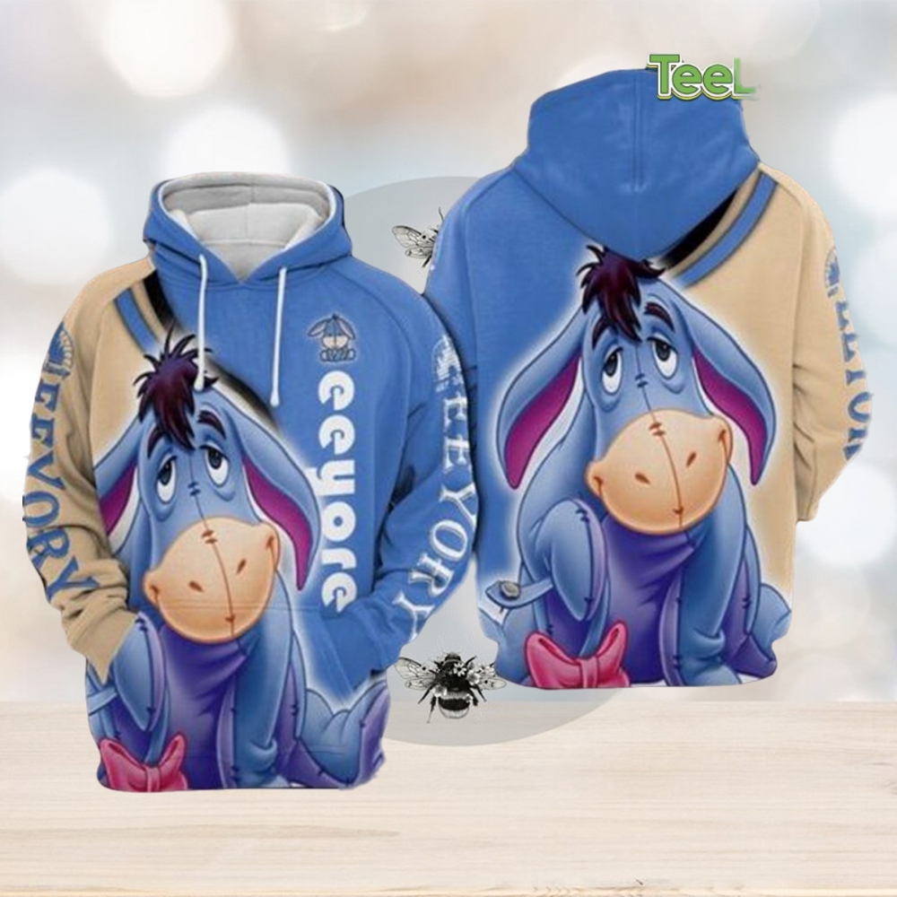 Eeyore Everyone 3D Printed Hoodie Eeyore Everyone 3D Printed Hoodie