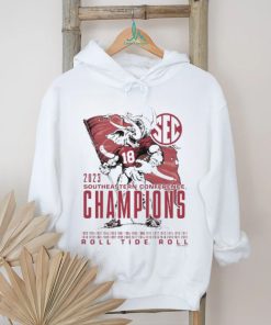 Elephant Mascot Alabama 2023 SEC Football Champion T Shirt