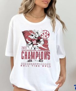 Elephant Mascot Alabama 2023 SEC Football Champion T Shirt