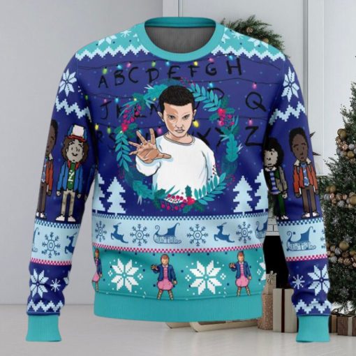Eleven Stranger Things Ugly Christmas Sweater