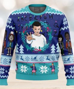 Eleven Stranger Things Ugly Christmas Sweater