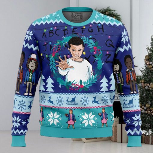 Eleven Stranger Things Ugly Christmas Sweater