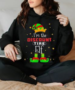 Elf I’m The Discount Elf Logo Merry Christmas Shirt