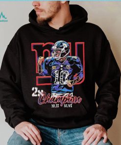 Eli Manning 2x Champion shirt