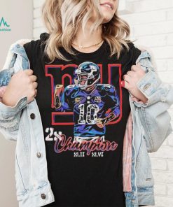 Eli Manning 2x Champion shirt