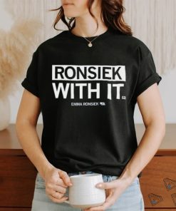 Emma Ronsiek Creighton Blue Jays Ronsiek With It Shirt