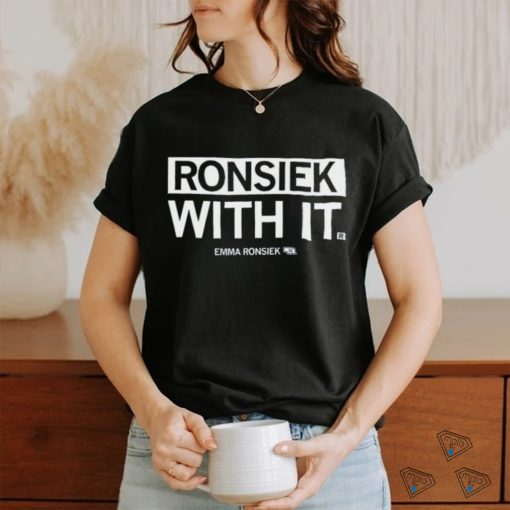 Emma Ronsiek Creighton Blue Jays Ronsiek With It Shirt
