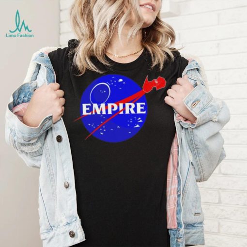 Empire strike back NASA logo shirt