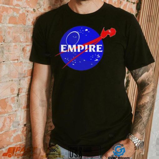 Empire strike back NASA logo shirt