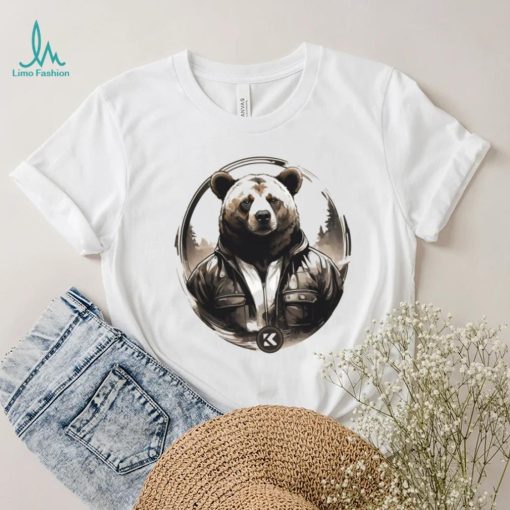 Endangered Animals, Grizzly Bear Kno Logo T T Shirt