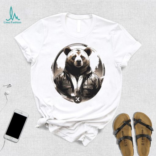 Endangered Animals, Grizzly Bear Kno Logo T T Shirt