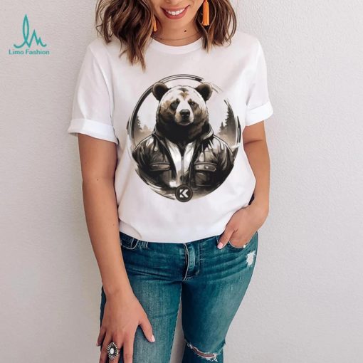 Endangered Animals, Grizzly Bear Kno Logo T T Shirt