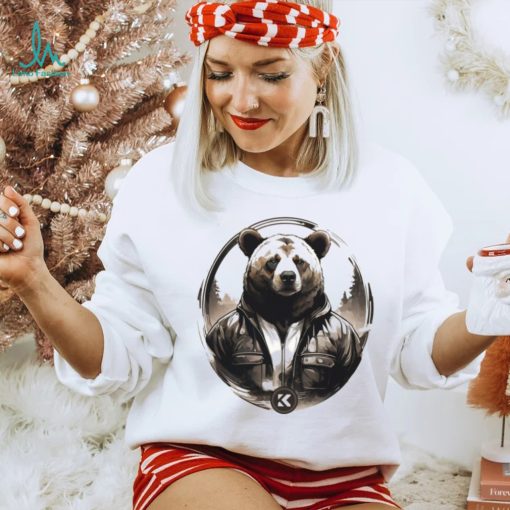 Endangered Animals, Grizzly Bear Kno Logo T T Shirt