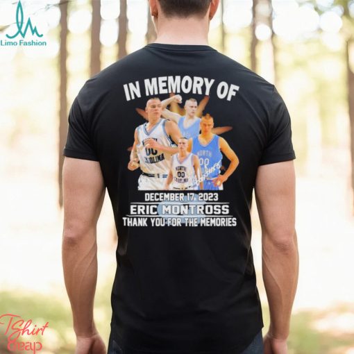 Eric Montross In The Memory Thank You Shirt
