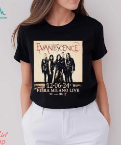 Evanescence at Fiera Di Milano Area Concerti June 12th 2024 shirt