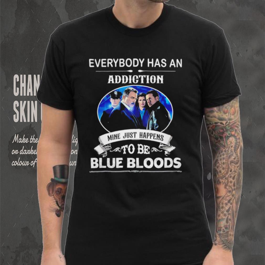 Blue sales bloods shirt