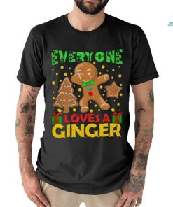 Everyone Loves A Dabbing Gingerbread Christmas Shirt