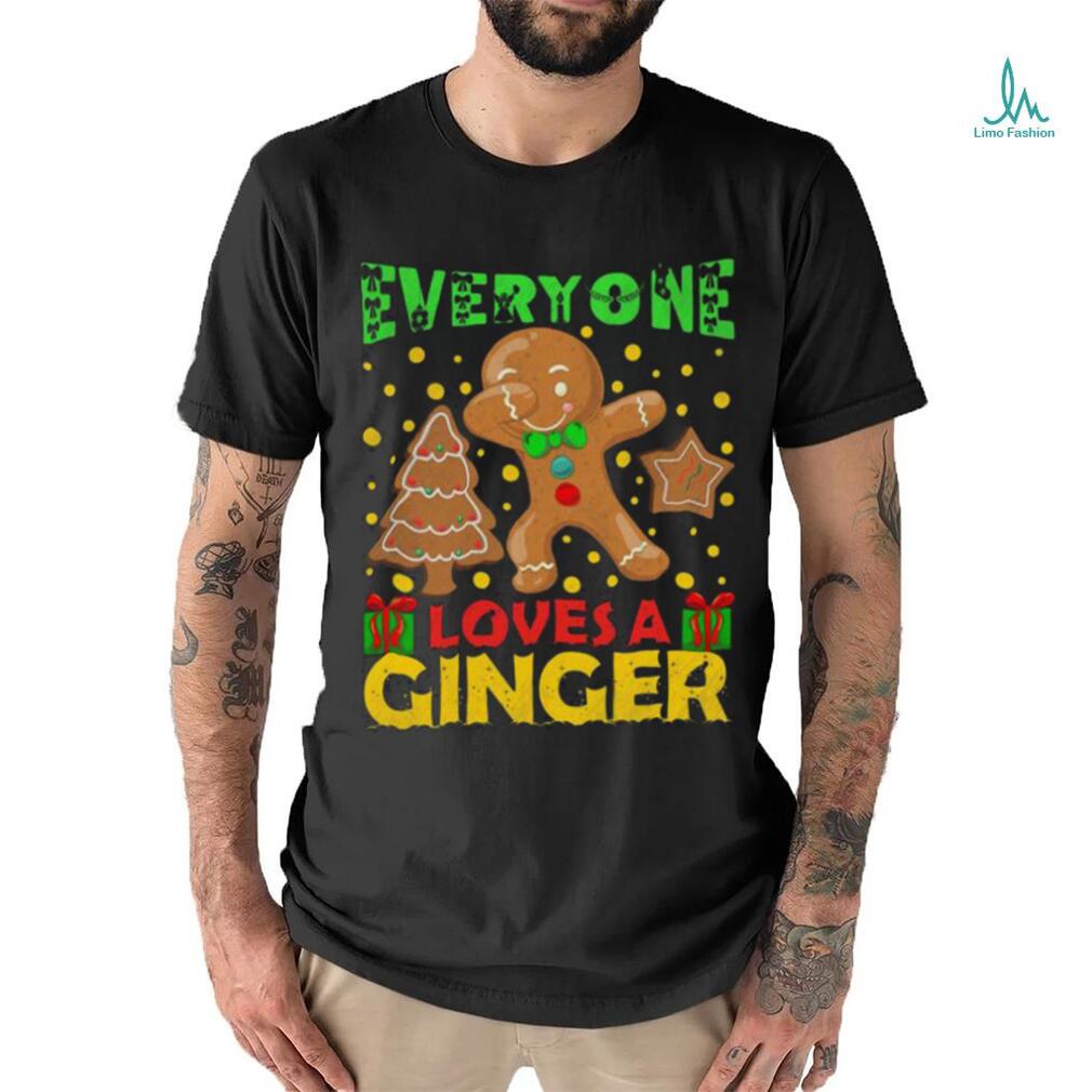 Everyone Loves A Dabbing Gingerbread Christmas Shirt Everyone Loves A Dabbing Gingerbread Christmas Shirt