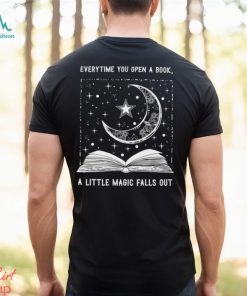 Everytime you open a book Book Lover Classic T Shirt