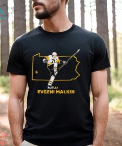 Evgeni Malkin 71 Pittsburgh Penguins state star shirt