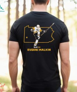 Evgeni Malkin 71 Pittsburgh Penguins state star shirt