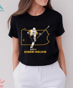 Evgeni Malkin 71 Pittsburgh Penguins state star shirt