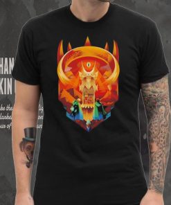 Eye of Sauron The Lord of the Rings art Deco Dark Tower shirt