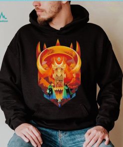 Eye of Sauron The Lord of the Rings art Deco Dark Tower shirt