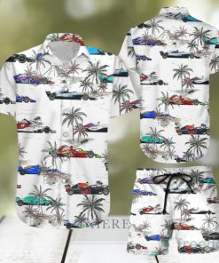 F1 Formula One Teams Hawaiian Shirt & Short For Men And Women