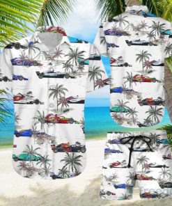 F1 Formula One Teams Hawaiian Shirt & Short For Men And Women