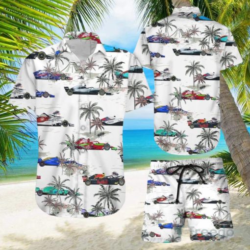 F1 Formula One Teams Hawaiian Shirt & Short For Men And Women