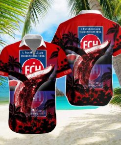 FC Heidenheim Hawaiian Shirt And Short New Design For Fans, hoodie, sweater, long sleeve and tank top FC Heidenheim Hawaiian Shirt And Short New Design For Fans