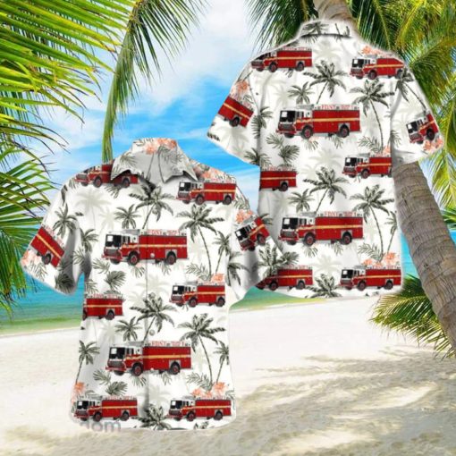 FDNY 2005 Mack MR Ferrara Collapse Rescue 1 – Manhattan Hawaiian Shirt Gift Beach Summer