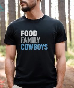 Family Food Football Family Shirts in Team Colors for 2023 Holiday