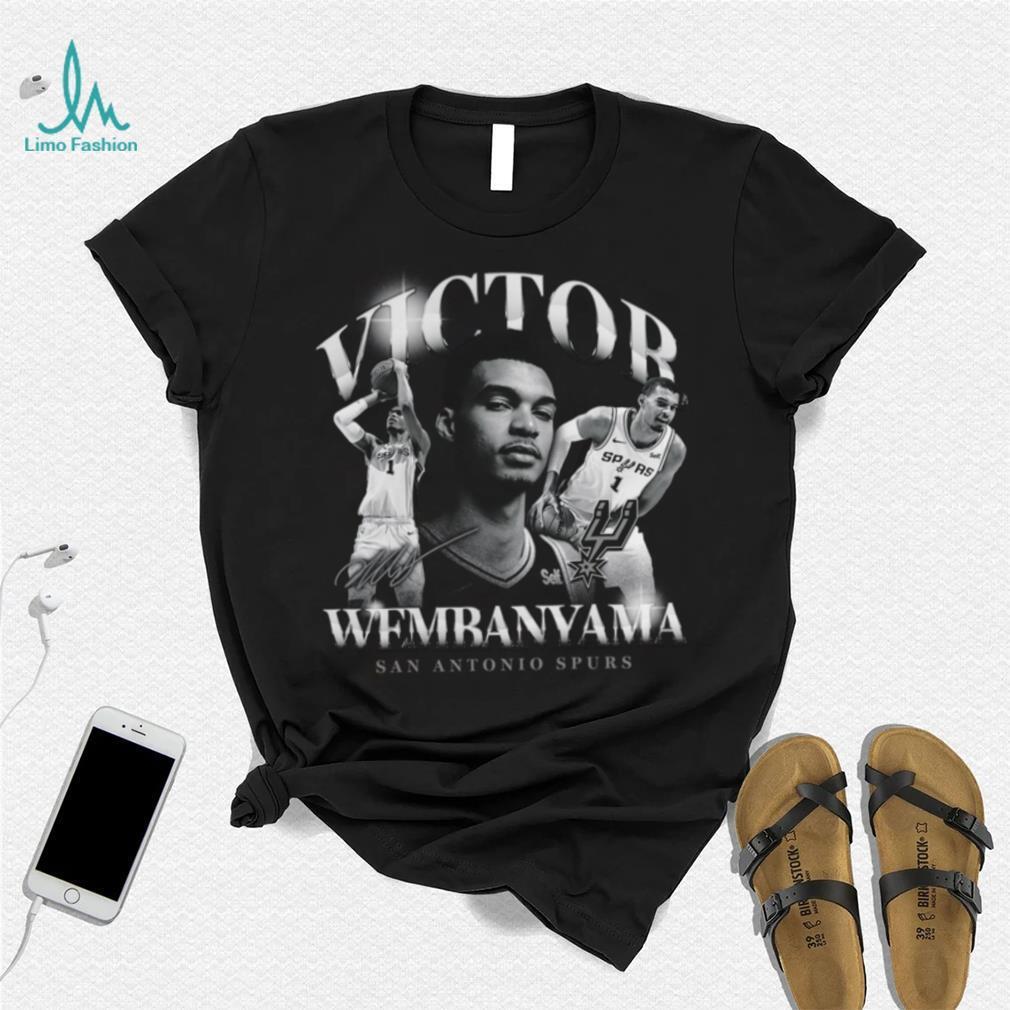 Fanatics San Antonio Spurs Victor Wembanyama T Shirt Fanatics San Antonio Spurs Victor Wembanyama T Shirt