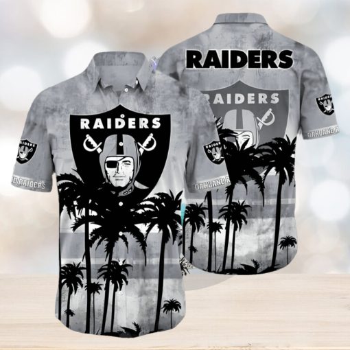 Fanmade Las Vegas Raiders Football Hawaiian Shirt Aloha Beach Summer