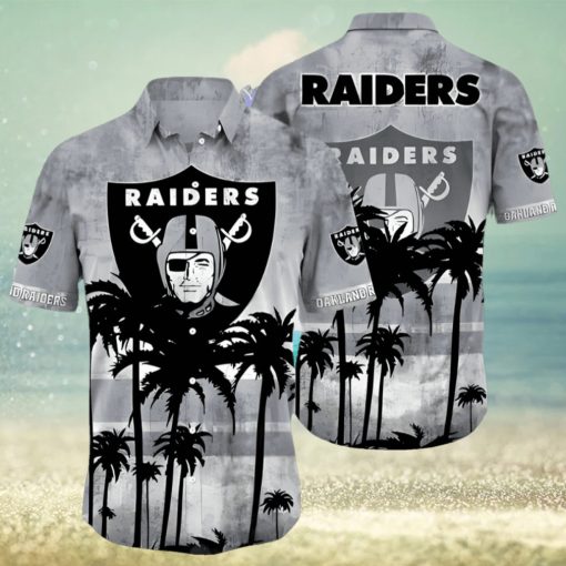 Fanmade Las Vegas Raiders Football Hawaiian Shirt Aloha Beach Summer