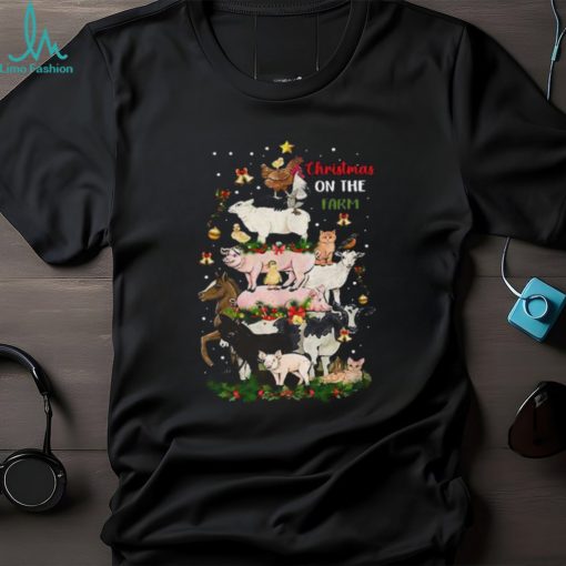 Farm Cattle Xmas Celebration Shirt