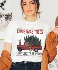 Farm Fresh Christmas Trees Grinchs Tree Farm Shirt