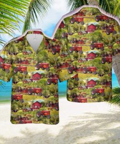 Farmall M with Sheppard Diesel Conversion Tractor Hawaiian Shirt Unisex Fans Gift