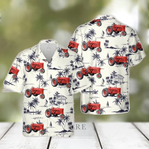 Farmall Super MD Tractor Hawaiian Shirt For Men And Women