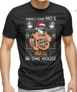 Fat Santa Claus there’s some Ho’s in this house ugly christmas 2023 T shirt