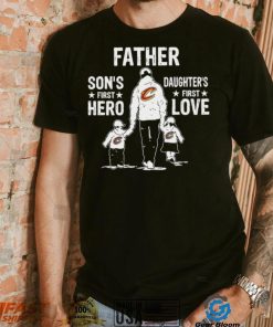 Father son’s first hero daughter’s first love Cleveland Cavaliers basketball logo shirt